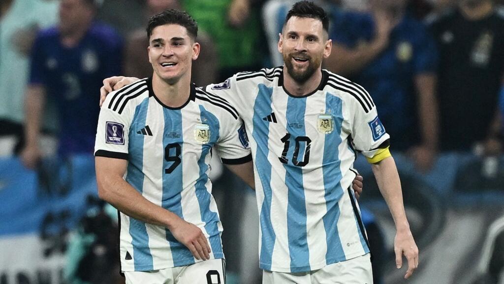 Julian Alvarez et Lionel Messi ont fait mal à la Croatie.