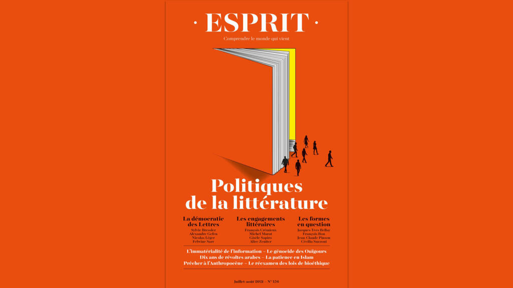 Revue Esprit : «Politiques de la littérature».
