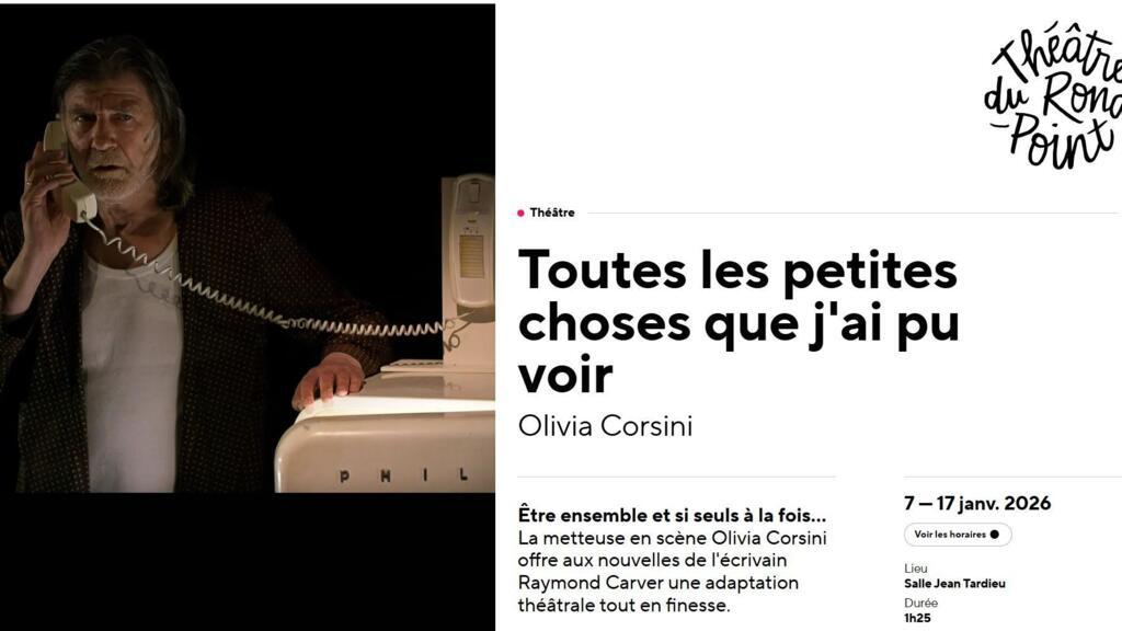 Avec Olivia Corsini, plonger dans l'Amérique silencieuse de Raymond Carver