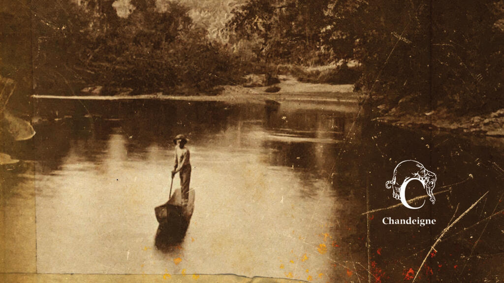 Capa do livro Oyapock, de Patrick Straumann, que conta a história de um casal de exploradores franceses que se embrenha pela Amazônia na fronteira entre o Brasil e a Guiana Francesa