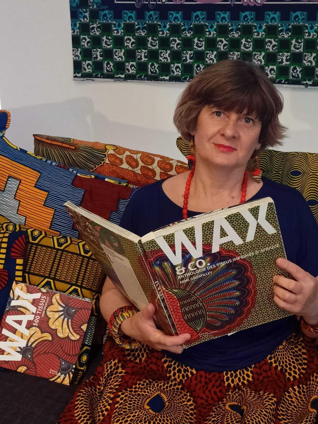 Anne Grosfilley, anthropolgue et spécialiste du textile.