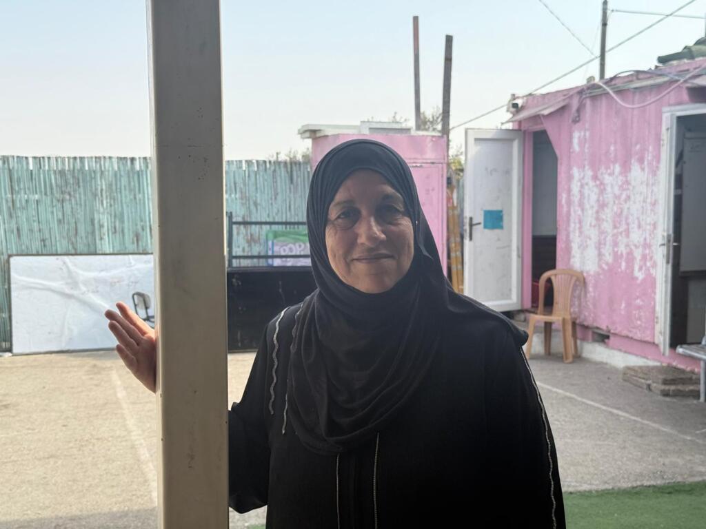 Nawal barakat est enseignante de mathématiques à Nabi Samuel.