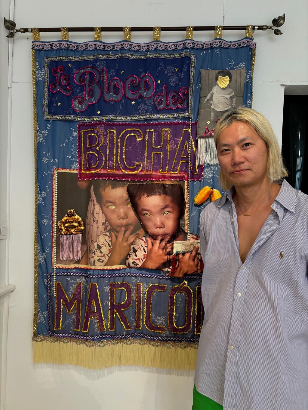 O artista brasileiro Shinji Nagabe trouxe peças da série "Dioramas" para uma exposição coletiva em Arles, reunindo artistas baseados em Madri.