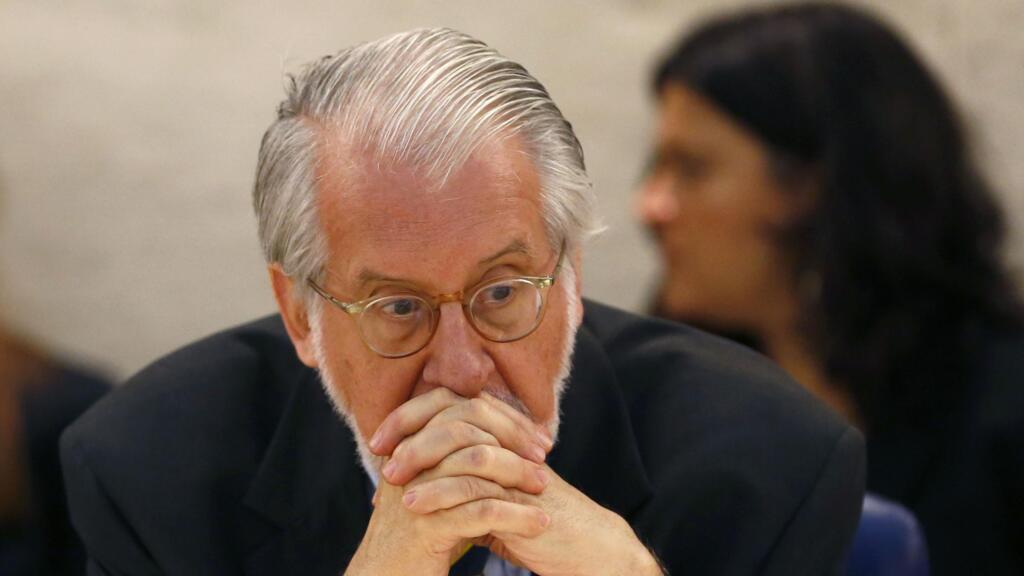 Paulo Sérgio Pinheiro, presidente da Comissão de Investigação das Nações Unidas. para a Síria.
