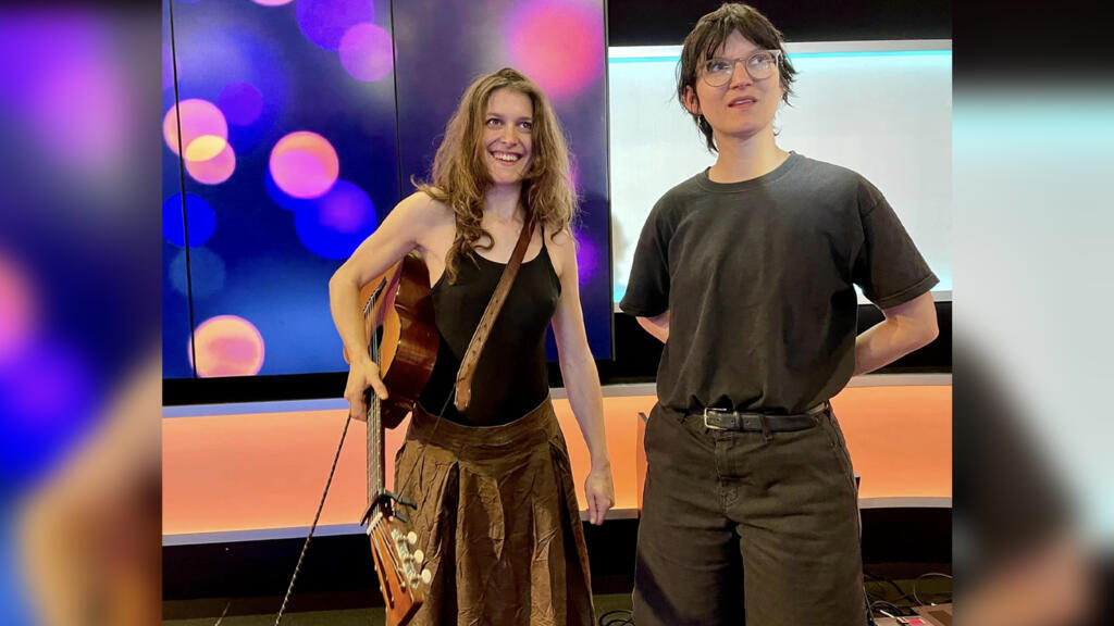 Pitou et Lieke Heusinkveld à RFI.