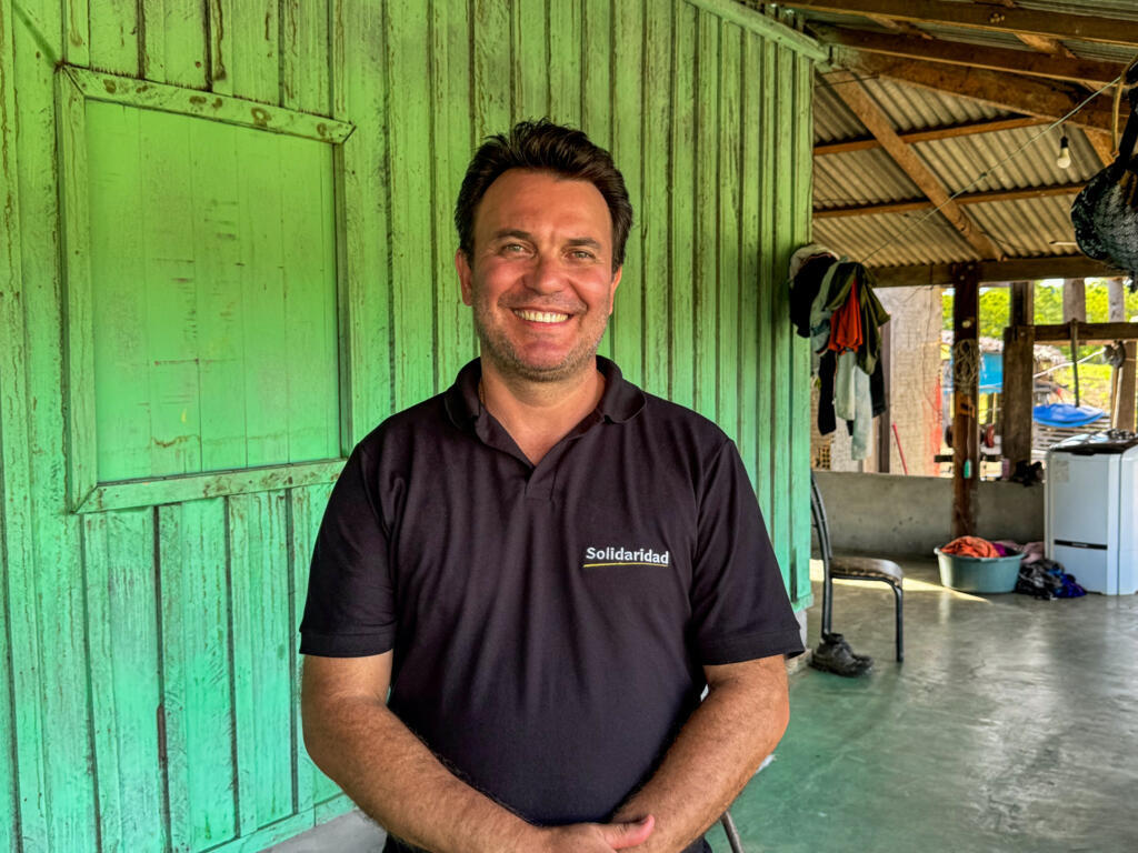 Leonardo Dutra, da Fundação Solidaridad, atua na região da rodovia Transamazônica levando técnicas de manejo sustentável da pecuária e outras culturas, como o cacau.
