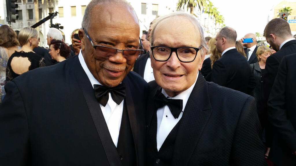 Quincy Jones et Ennio Morricone.