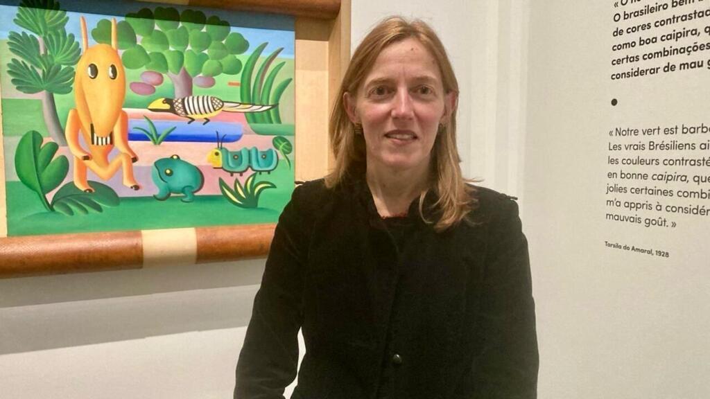 Cecilia Braschi, curadora da retrospectiva de Tarsila do Amaral em Paris.