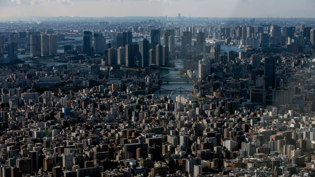 Vue aérienne de Tokyo en janvier 2021.
Kiichiro Sato