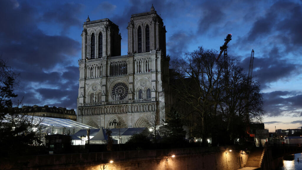 Une vue de la cathédrale Notre-Dame de Paris, le 6 décembre 2024.