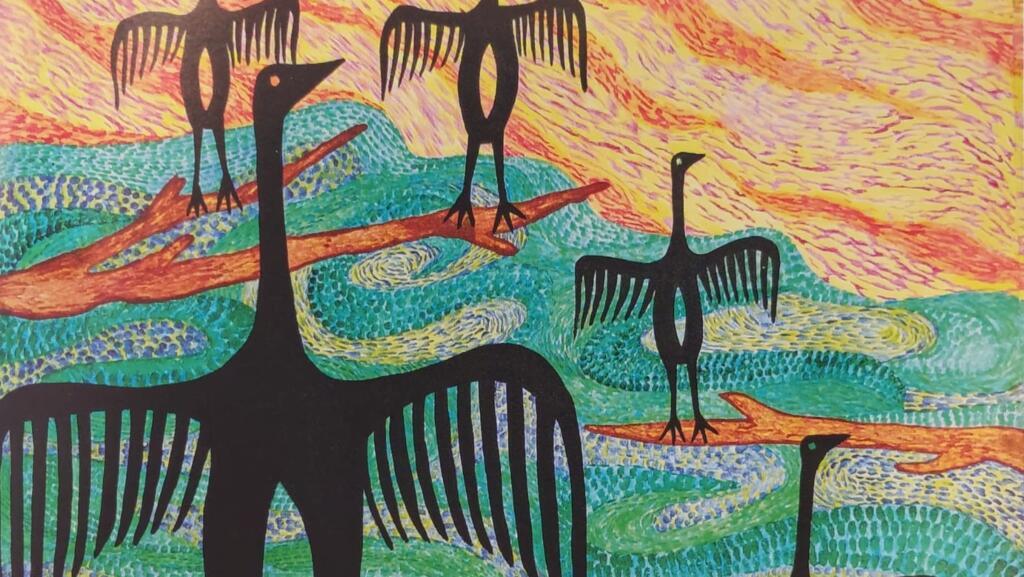 O artista plástico Jonir Figueiredo expõe suas obres em Paris