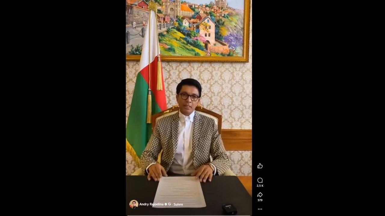 Contestations à Madagascar: le président affirme que «des pays et agences ont payé le mouvement pour l'évincer»