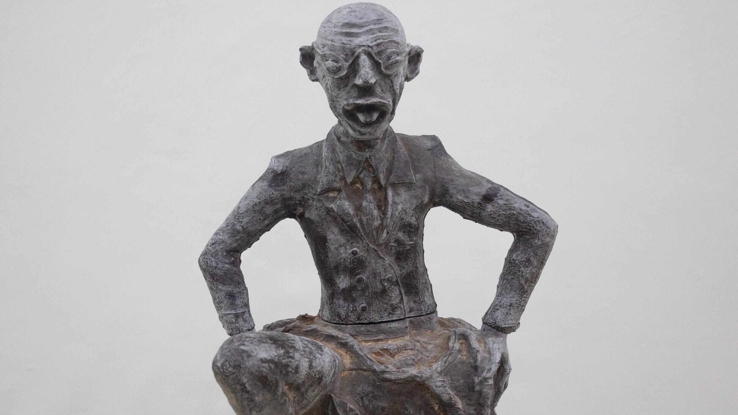 « Art Collector », œuvre créée par les Congolais Djong Bismar et Jérémie Mabiala, deux ouvriers de plantation, exposée dans « Dig Where You Stand », l’exposition itinérante sur le continent africain de l’African Artists’ Foundation (AAF).