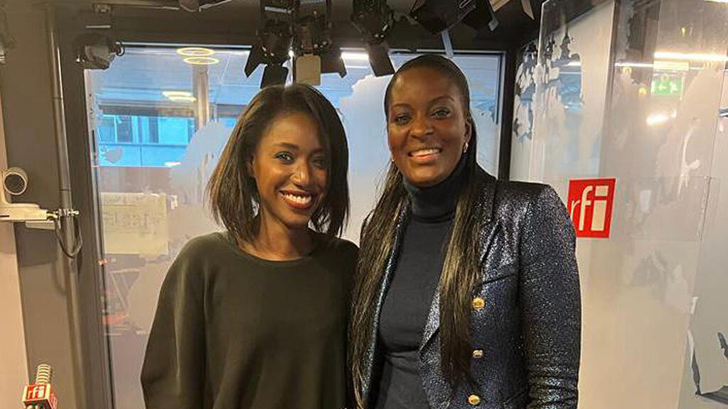 Fatiya Diene Mazza et Diara Ndiaye, à RFI.