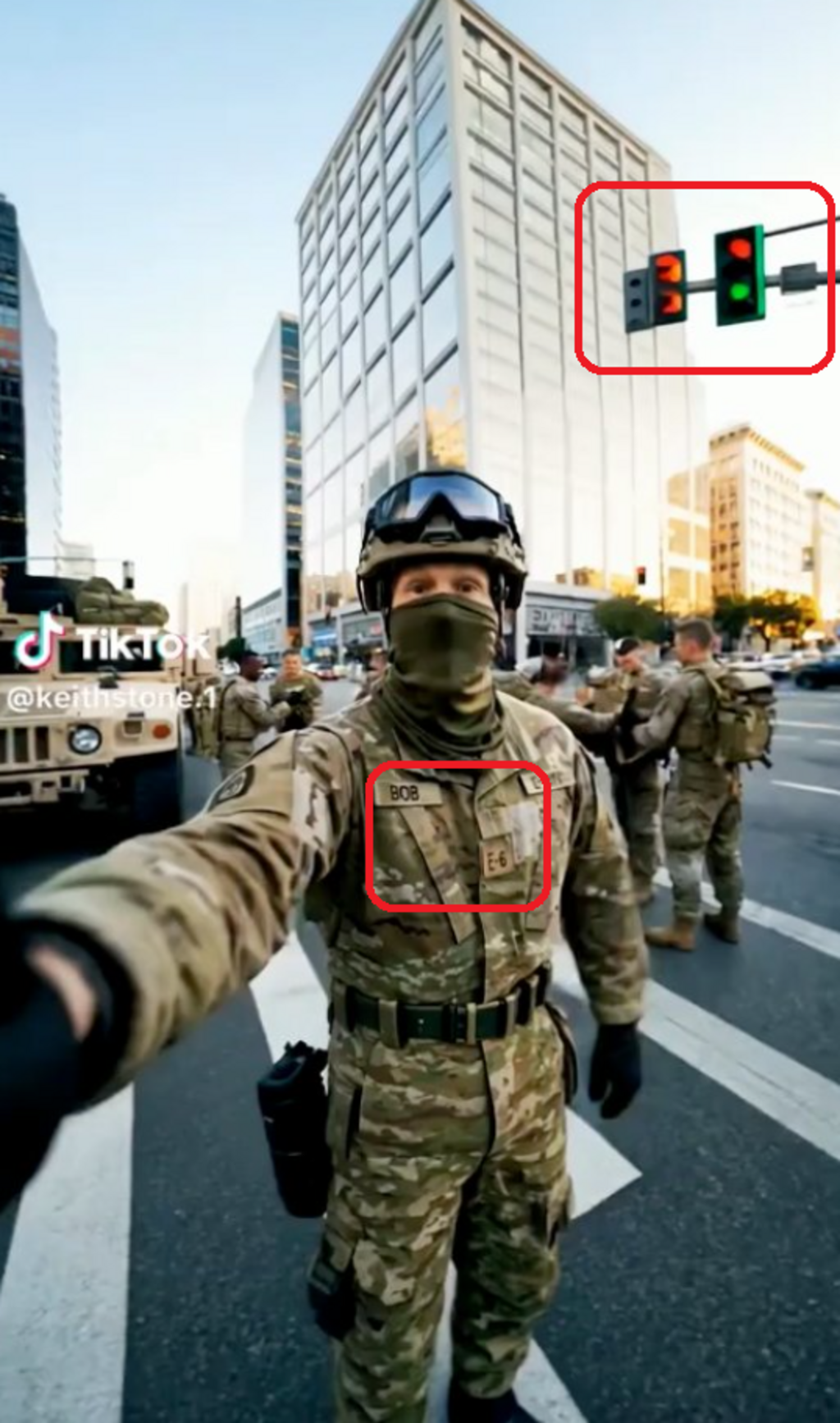 Ce soldat n'existe pas. Il s'agit d'une image générée par IA.