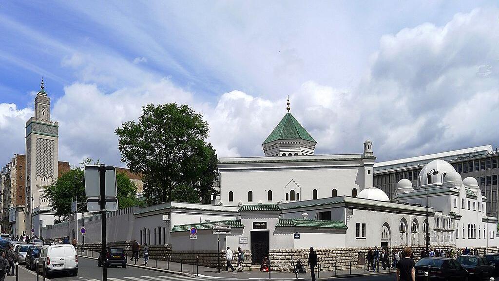 La Grande mosquée de Paris.