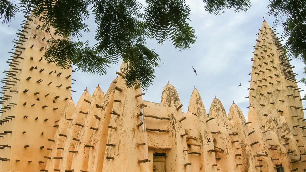 Burkina Faso, msikiti mkuu wa Bobo Dioulasso.
