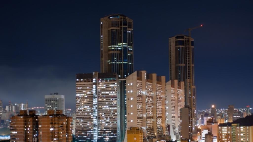 Torres gêmeas do Parque Central de Caracas. São as torres mais altas da Venezuela.