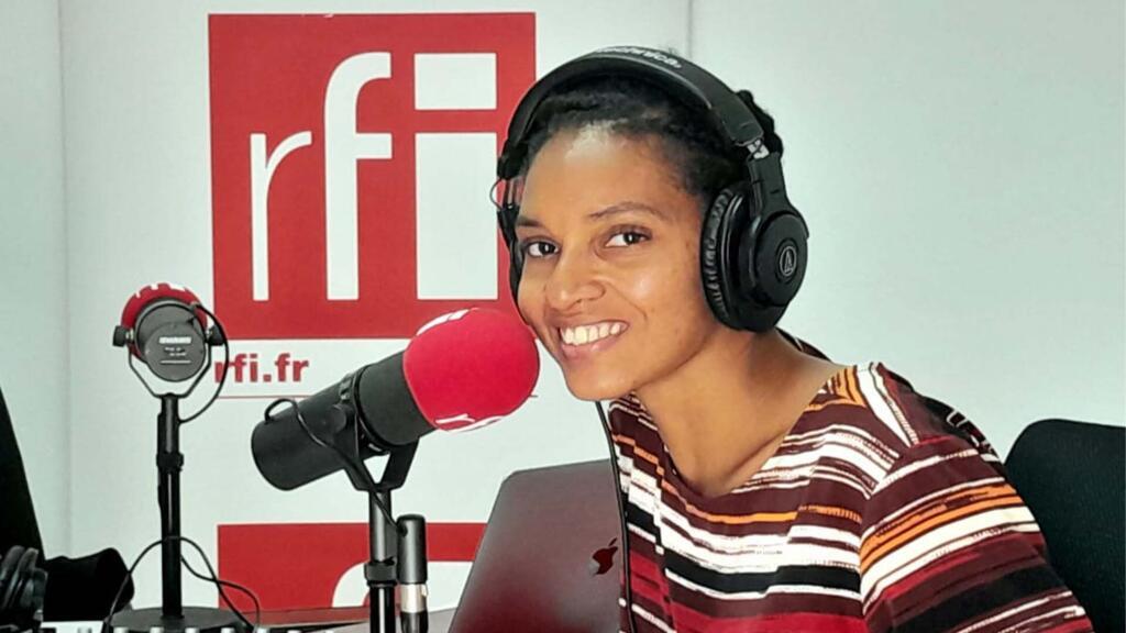 La danseuse Amandine Saint Martin au studio de Koze Kilti.