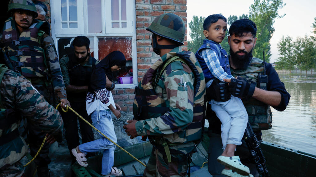 Inde: la mousson continue de semer le chaos dans le nord du pays