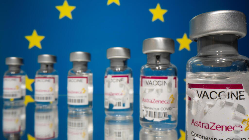 Flacons de vaccin Astra Zeneca
