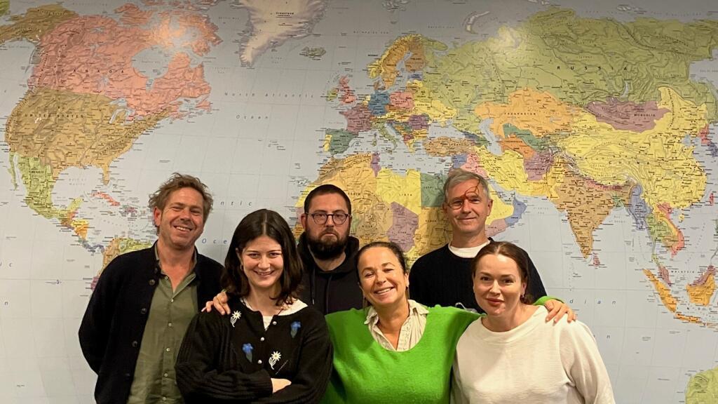 Igor Strauss, Simon Rozé, François Porcheron, Gabrielle Maréchaux, Anne-Cécile Bras et Ksenyia Zhornokley