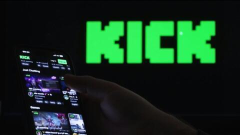 Le streamer Jean Pormanove diffusait ses vidéos sur la plate-forme australienne Kick. Ici, le logo de la plate-forme. (Image d'illustration)