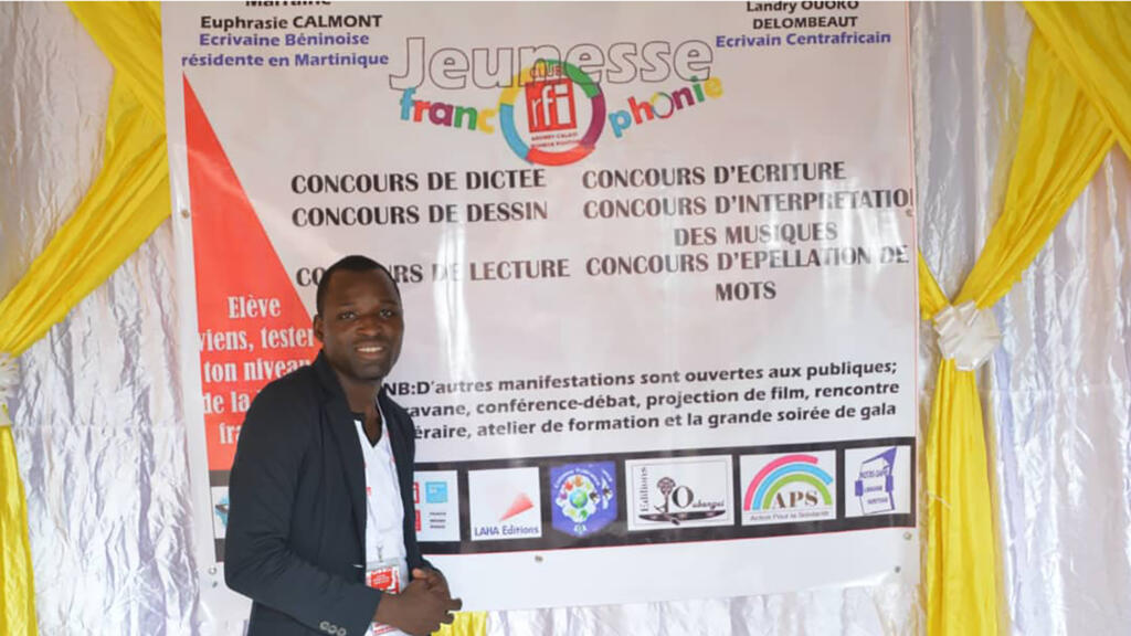 Le président du Club RFI Abomey Calavi Jeunesse Positive.