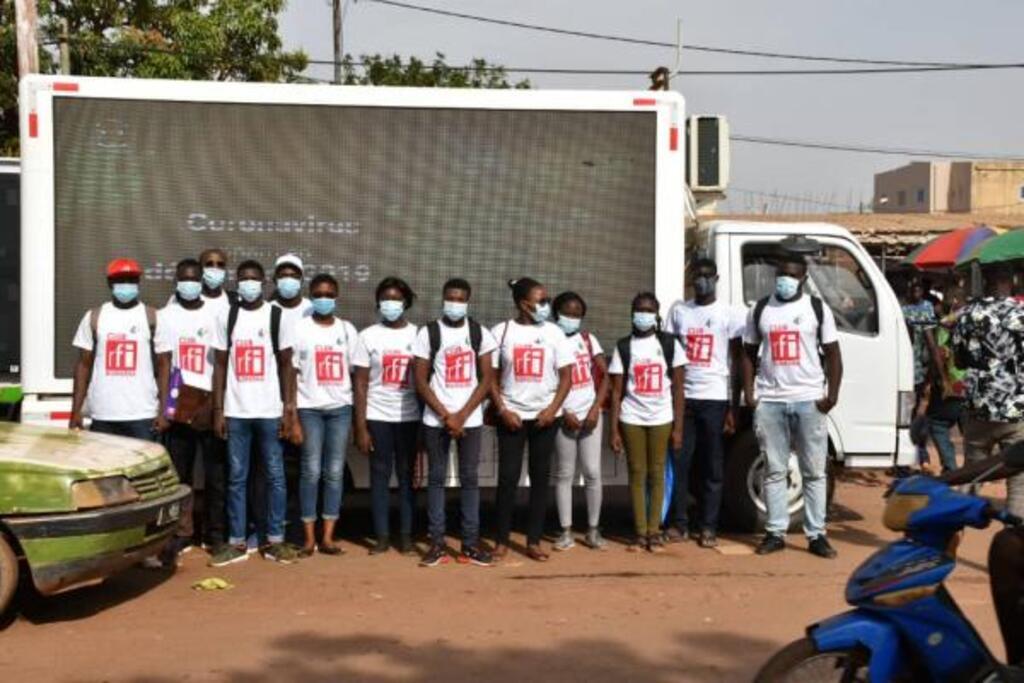 Covid-19 : les clubs RFI du Burkina Faso en ont fait leur combat du moment.