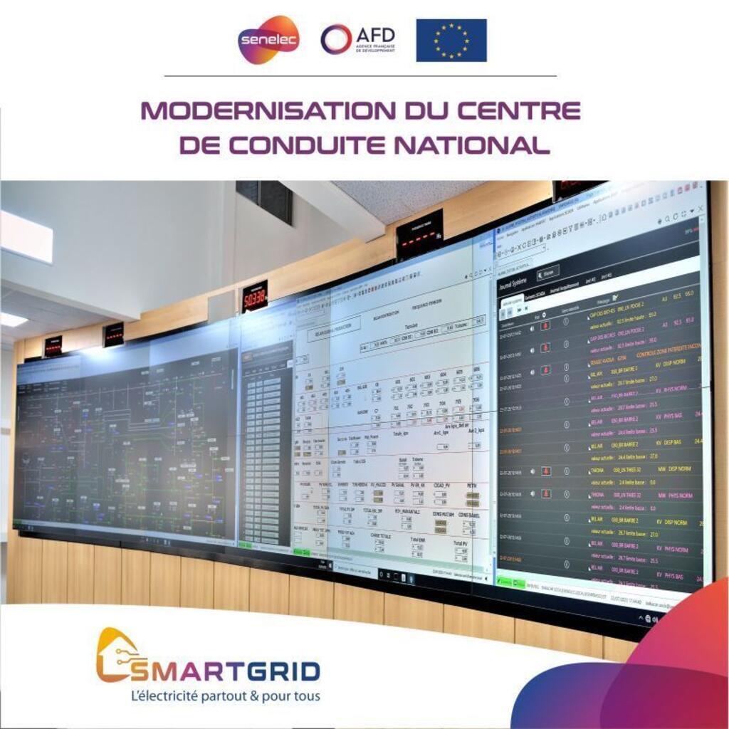 Le centre de conduite du dispatching de la Senelec à Mbao (Sénégal) a été modernisé pour s'adapter au nouveau mix énérgétique du pays