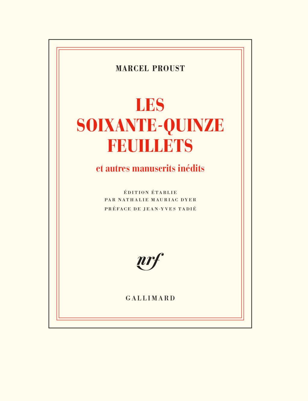 Les soixante-quinze feuillets