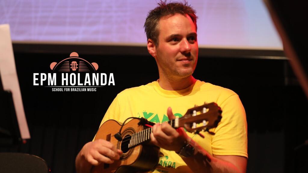 Marijn Van der Linden, diretor artístico do Choro Festival Rotterdam