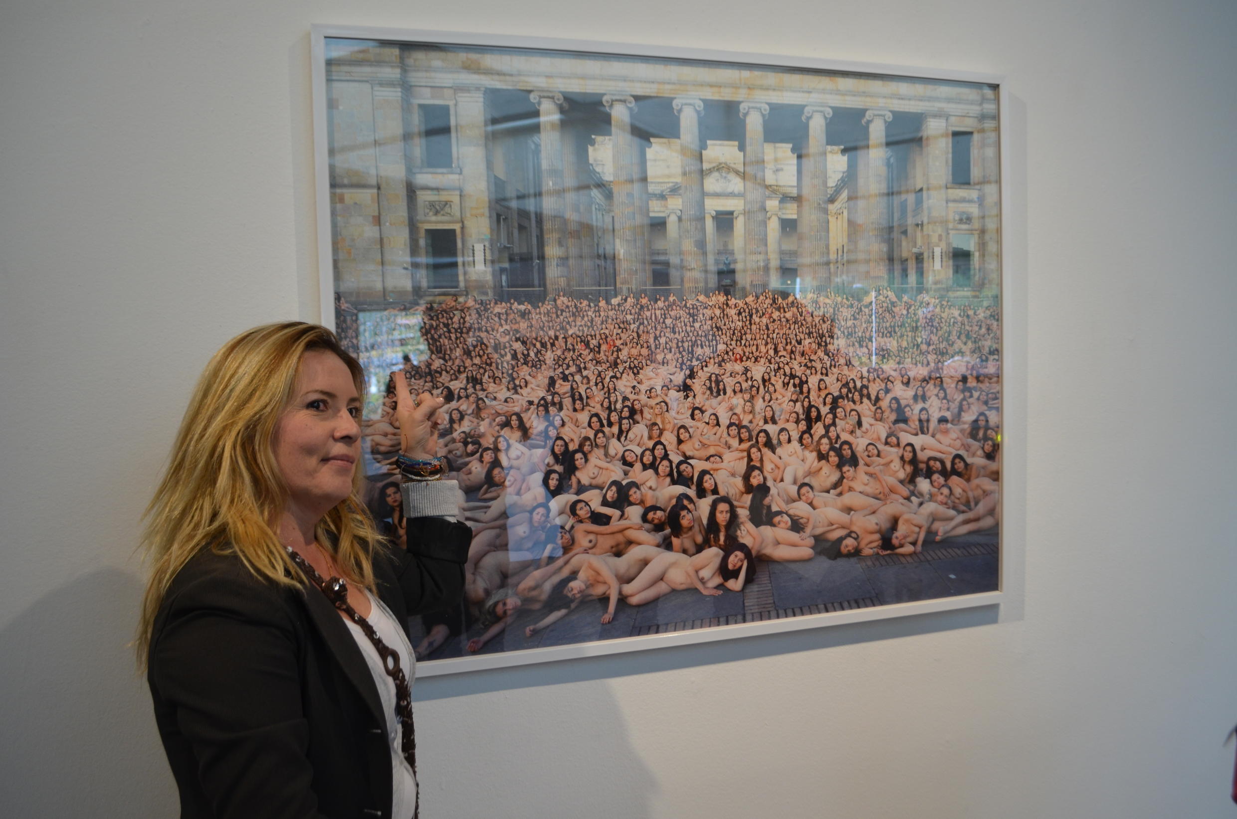 Le photographe Spencer Tunick dénude la Colombie