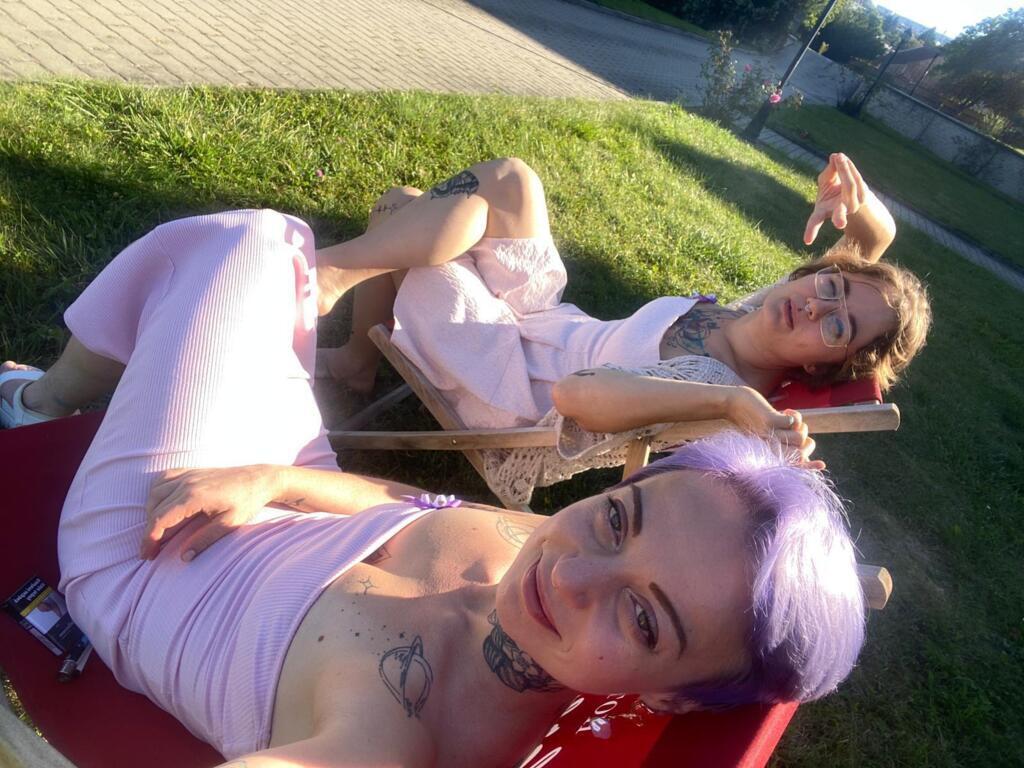 Олександра Нестерова та Маркета Ровенська