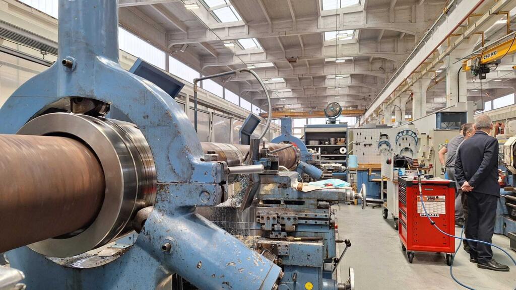 Le site de production KNDS à Bourges (France) le 26 mars 2025
