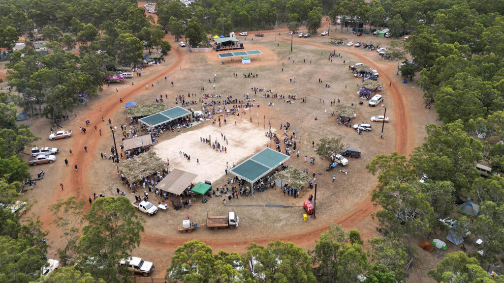 Le Garma se tient sur le site de Gulkula, un lieu cérémoniel historique pour les Yolngu.