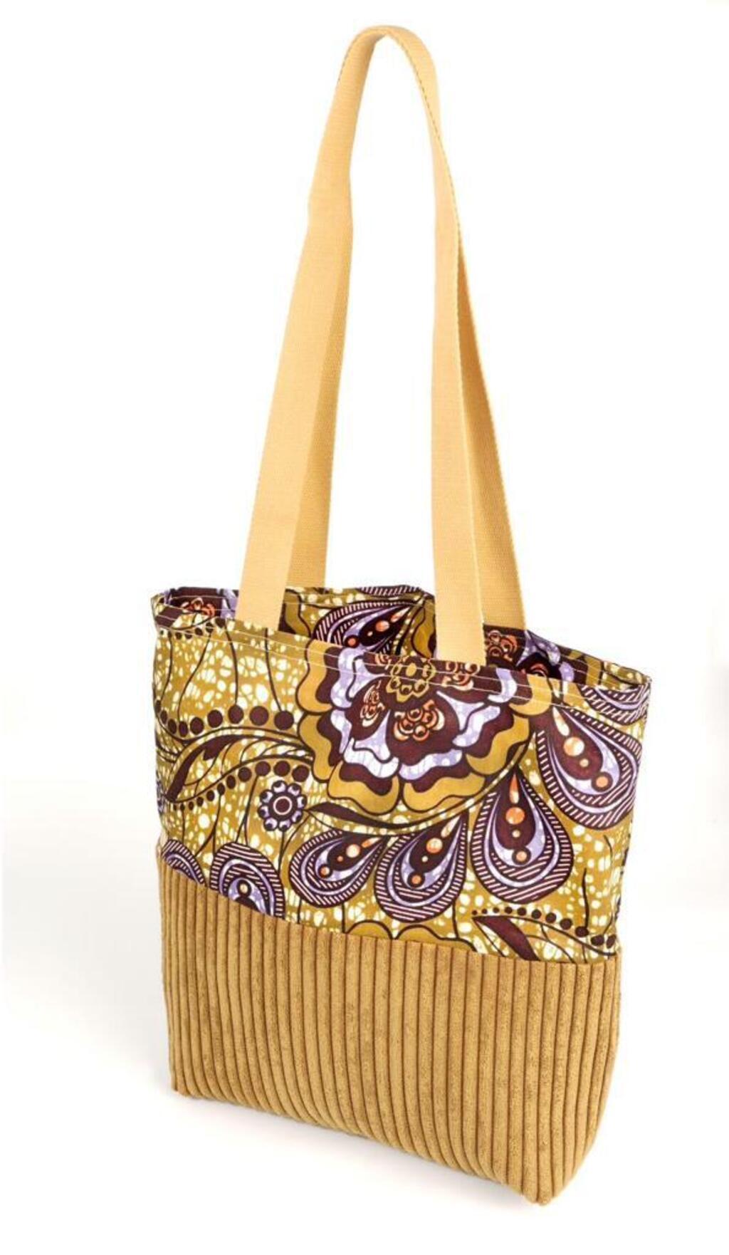 Sac wax et velours - pièce unique