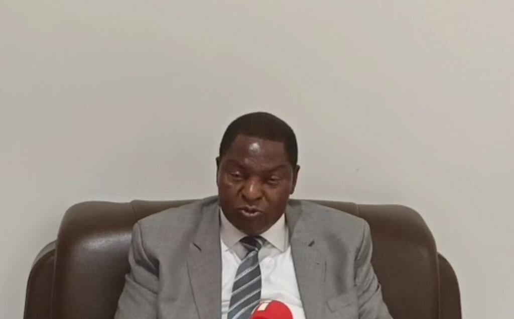 法广（RFI）图片 / 非洲 - 中非共和国（RCA）总统福斯坦-阿尔尚热·图瓦德拉（président Faustin-Archange Touadéra）接受专访，摄于2025年11月24日。 
RFI Image / Afrique - Centrafrique (RCA) : le président du pays Faustin-Archange Touadéra a recu RFI à Bangui le 24 novembre 2025.