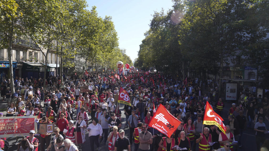 Journée de mobilisation en France: des centaines de milliers de manifestants dans la rue