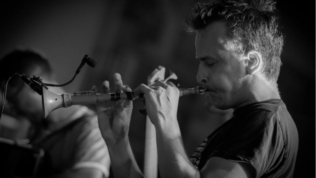 Le musicien Youenn Roué.