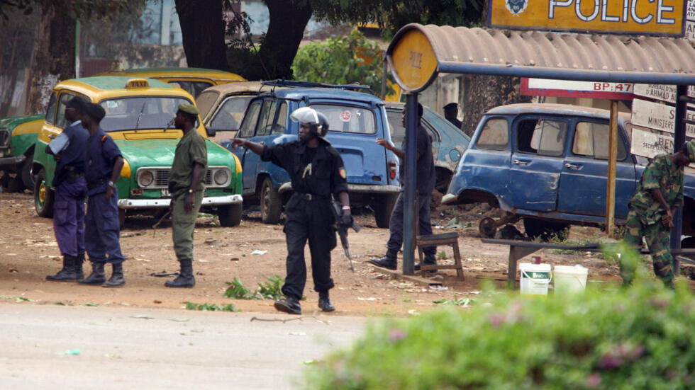 Maafisa wa polisi mjini Conakry.