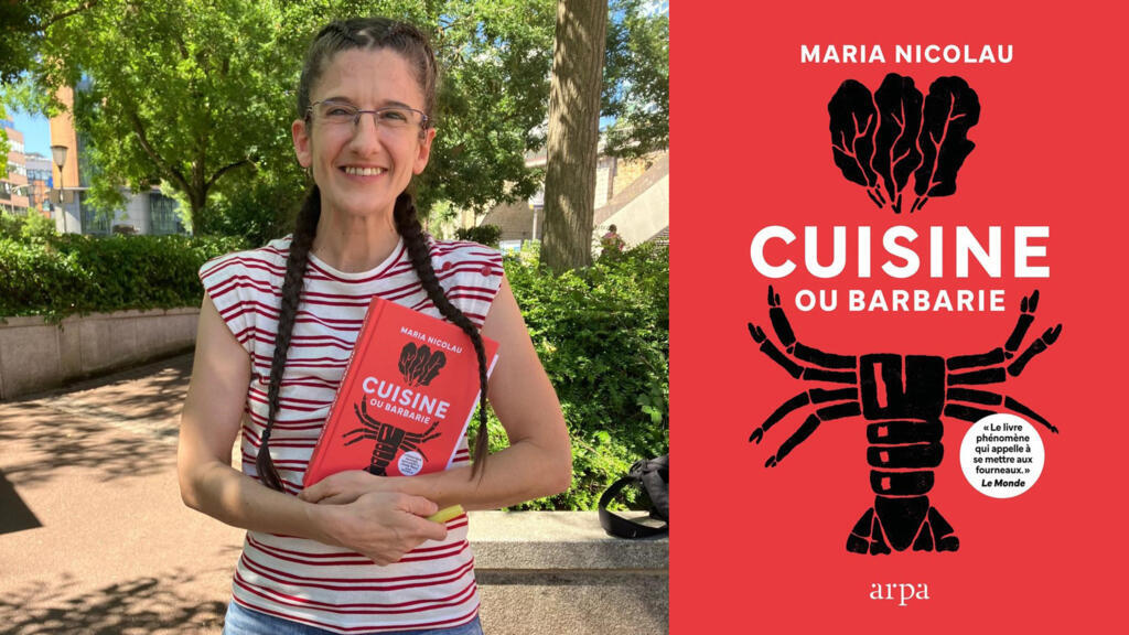Maria Nicolau, autrice de «Cuisine ou Barbarie» paru en français aux éditions Arpa.