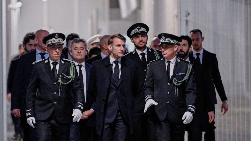 France: en visite à Marseille, Emmanuel Macron réaffirme mener la «guerre» au narcotrafic