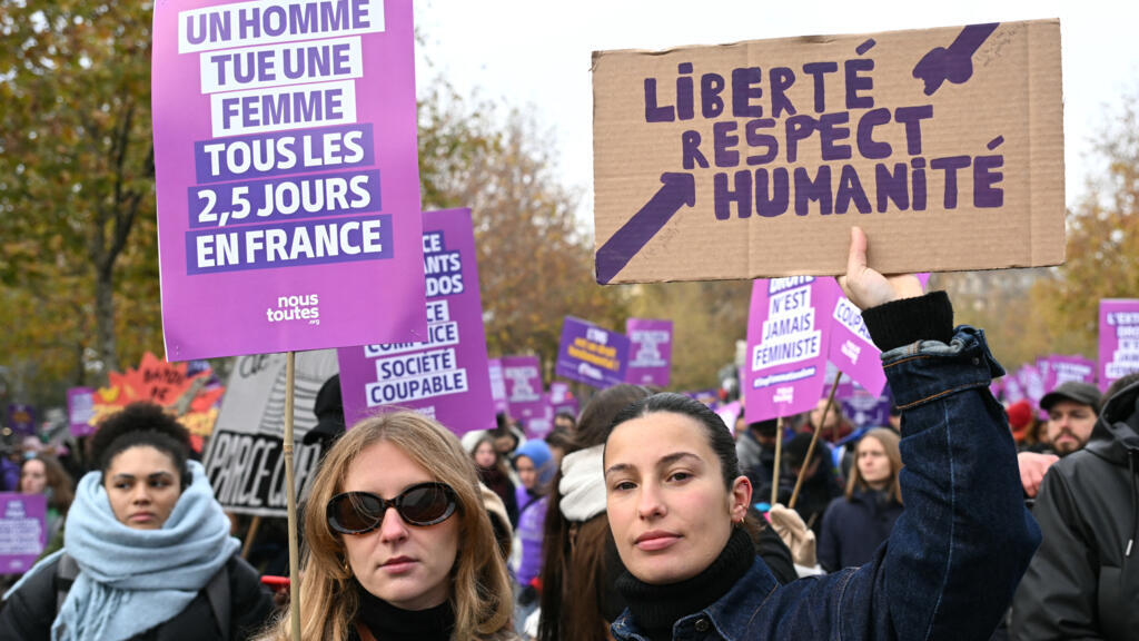 France: manifestation contre les violences faites aux femmes, le gouvernement décrié