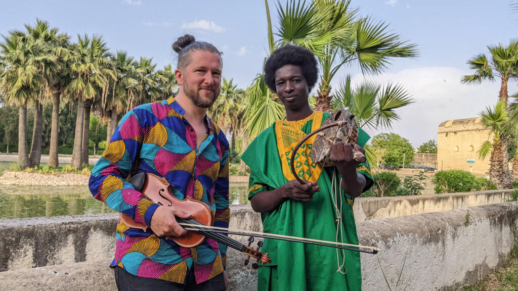 Clément Janinet et Adama Sidibé.