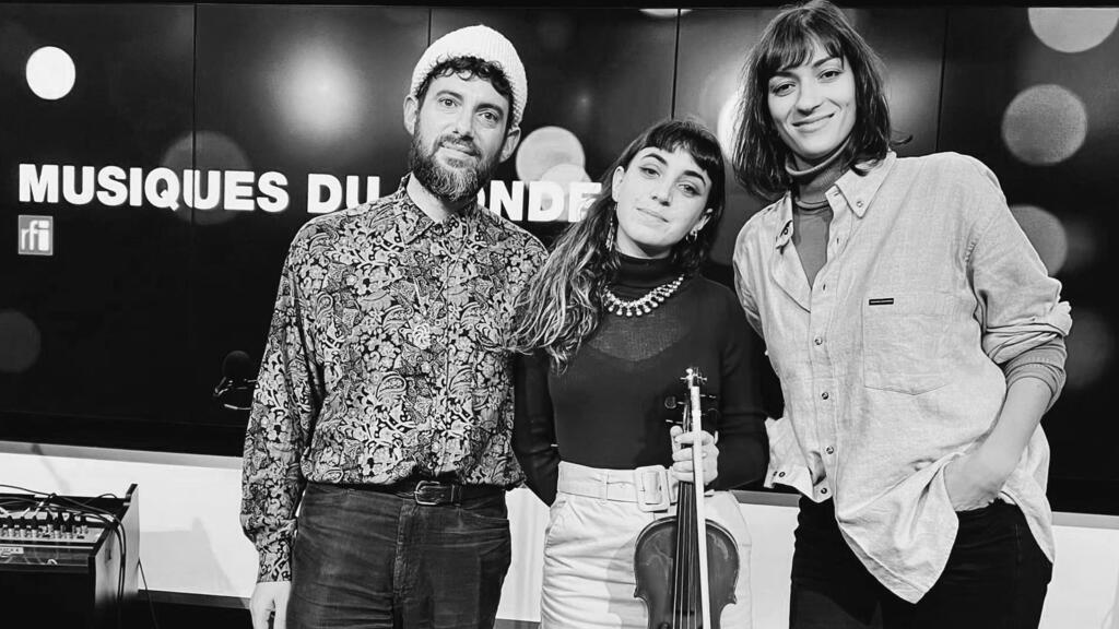 Judith Saurel, Claudine Pauly et David Kiledjian à RFI.