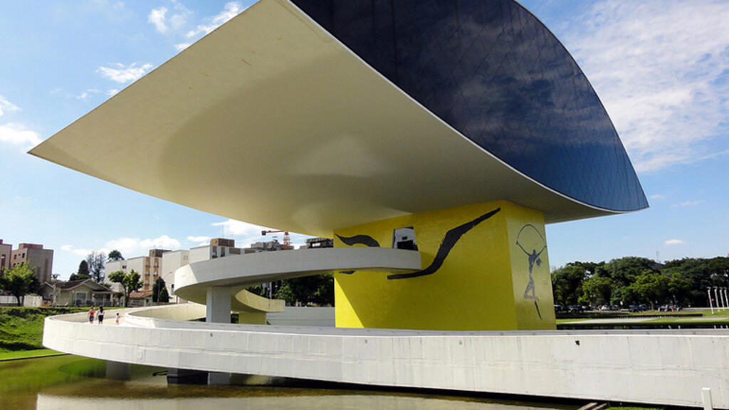 Curitiba au Brésil, «ville modèle d’Amérique du sud». Ici, le musée Oscar Niemeyer.