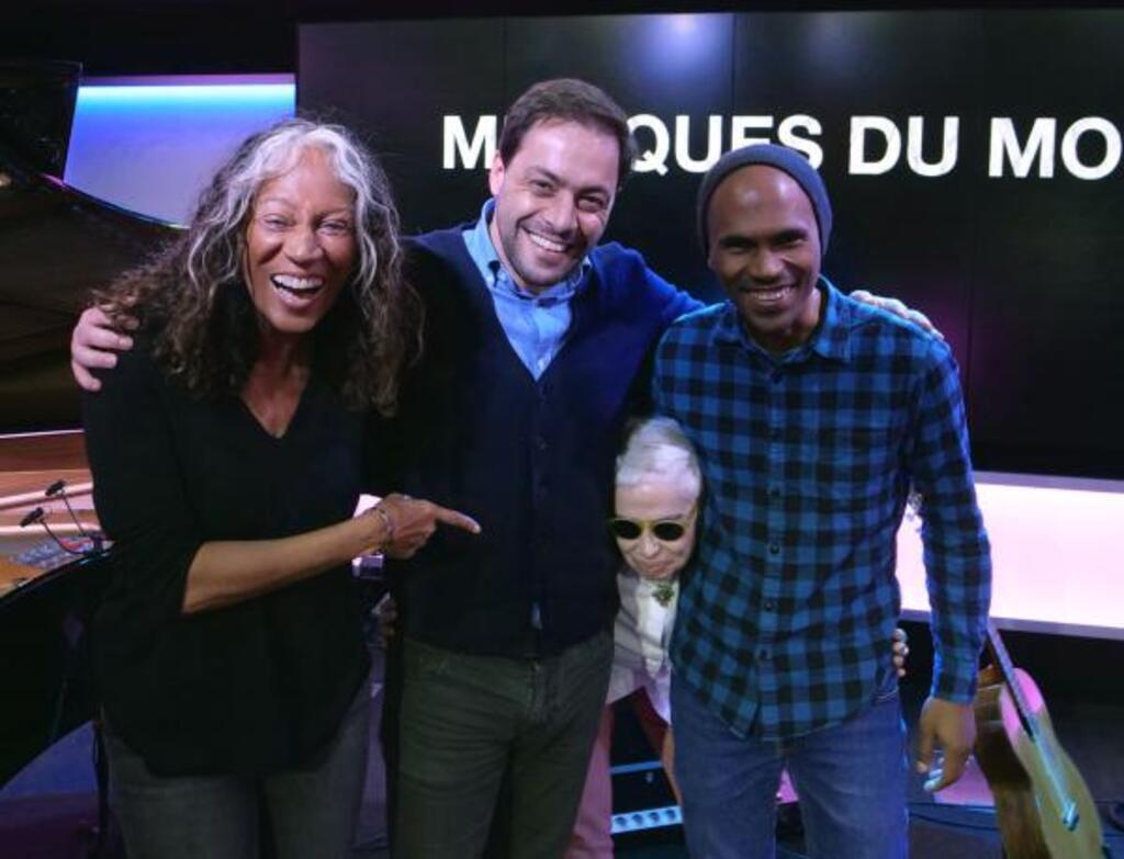 Marijosé Alie, Antonio Zambujo, Laurence Aloir et Mike Ibrahim à RFI.
