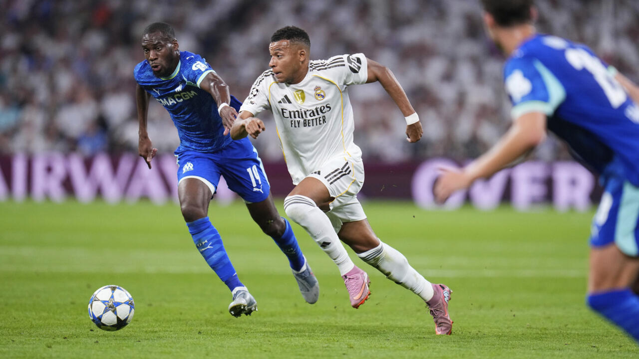Ligue des champions: l’Olympique de Marseille subit la loi de Mbappé et du Real Madrid