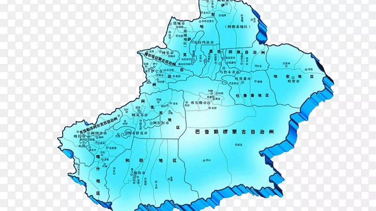 网络新疆地图